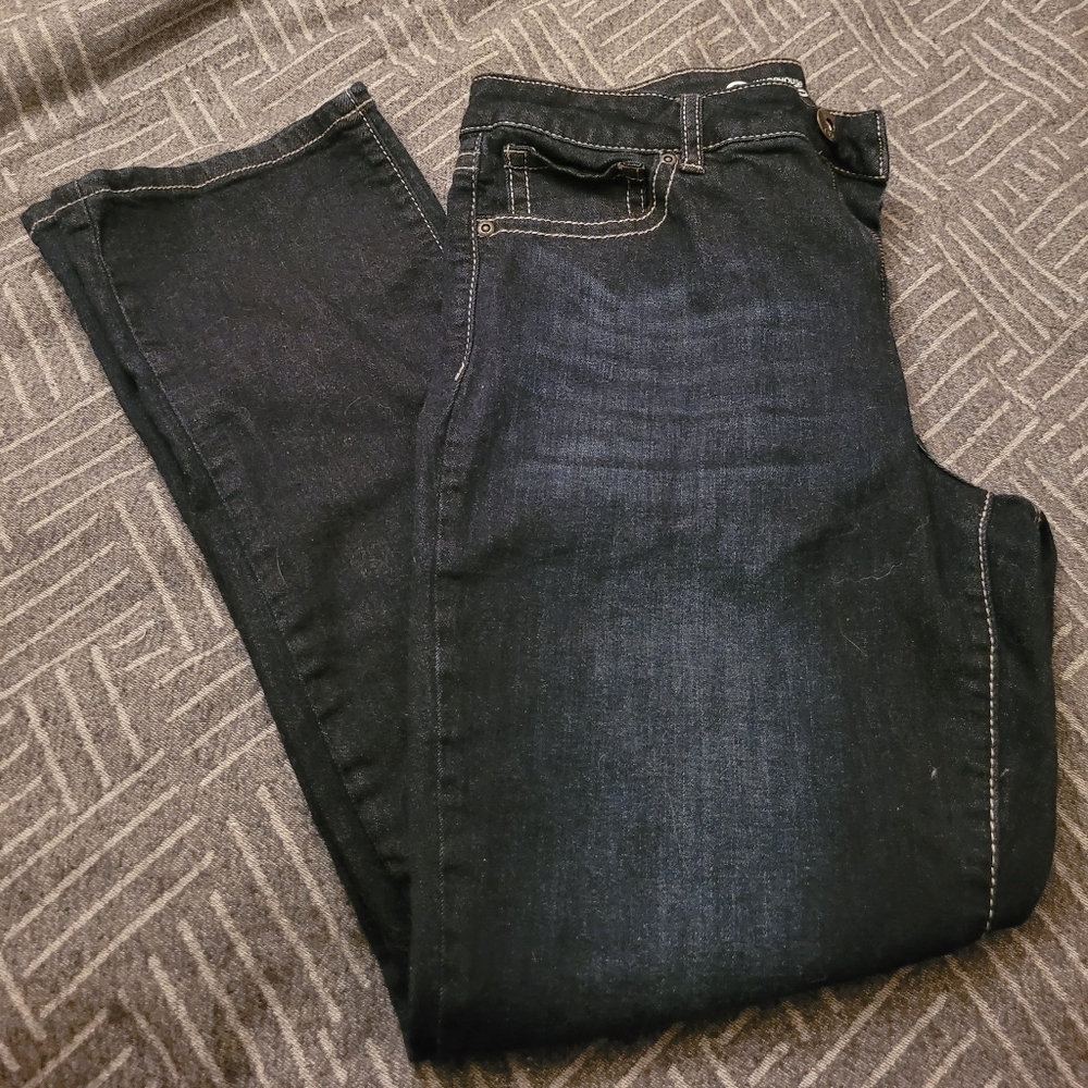 Warehouse One high rise straight jeans size 31 short